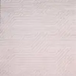 Vinaros Modern Bej Viskon ve Akrilik Pamuk Tabanlı Makine Halısı