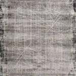 Borobia Klasik Göbekli Gri Viskon ve Akrilik Makine Halısı Borobia Klasik Göbekli Gri Viskon ve Akrilik Makine Halısı