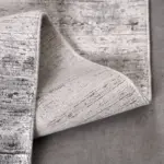 Nepas Klasik Göbekli Gri Viskon ve Akrilik Makine Halısı - Görsel 3