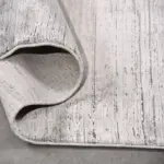 Nepas Klasik Göbekli Gri Viskon ve Akrilik Makine Halısı - Görsel 4