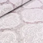 Pandino Geometrik Pembe Akrilik Makine Halısı - Görsel 3