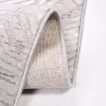 Sergno Geometrik Krem Akrilik Makine Halısı - Görsel 5