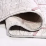 Arona Geometerik Gri Akrilik Makine Halısı - Görsel 4