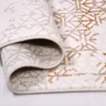 Asciano Modern Krem Akrilik Makine Halısı - Görsel 3