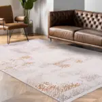 Asciano Modern Krem Akrilik Makine Halısı - Görsel 6