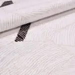 Erice Modern Krem Akrilik Makine Halısı - Görsel 4