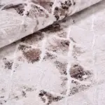 Paceco Geometrik Krem Akrilik Makine Halısı - Görsel 4