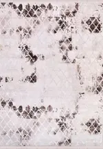 Paceco Geometrik Krem Akrilik Makine Halısı