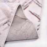 Salemi Modern Krem Akrilik Makine Halısı - Görsel 5