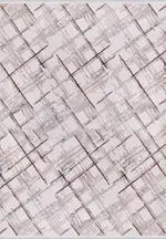 Salemi Modern Krem Akrilik Makine Halısı