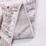 Cerda Geometrik Gri Akrilik Makine Halısı - Görsel 5