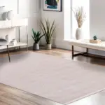 Sulla Çizgili Krem Akrilik Makine Halısı - Görsel 6