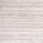 Tertenia Çizgili Krem Polyester Kaydırmaz Taban Makine Halısı