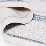 Oliena Klasik Göbekli Polyester Kaydırmaz Taban Makine Halısı - Görsel 3