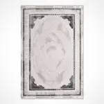 Gavoi Klasik Göbekli Polyester Kaydırmaz Taban Makine Halısı - Görsel 2