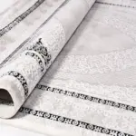 Gavoi Klasik Göbekli Polyester Kaydırmaz Taban Makine Halısı - Görsel 4