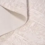 Bram Modern Krem Polyester Kaydırmaz Tabanlı Makine Halısı - Görsel 3