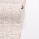 Bram Modern Krem Polyester Kaydırmaz Tabanlı Makine Halısı - Görsel 5