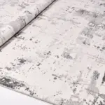 Camunas Modern Gri Polyester Kaydırmaz Makine Halısı - Görsel 4