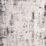 Camunas Modern Gri Polyester Kaydırmaz Makine Halısı