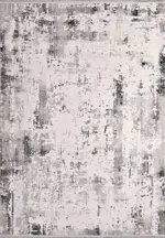 Camunas Modern Gri Polyester Kaydırmaz Makine Halısı