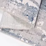 Herencia Modern Gri Polyester Kaydırmaz Makine Halısı - Görsel 3