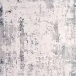 Herencia Modern Gri Polyester Kaydırmaz Makine Halısı