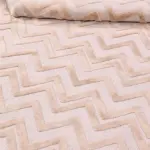 Pedalino Modern Krem Loop ve Polyester Kaydırmaz Taban Makine Halısı - Görsel 5