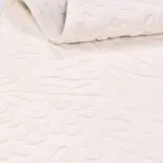 Mineo Modern Beyaz Loopve Polyester Kaydırmaz Taban Makine Halısı - Görsel 5