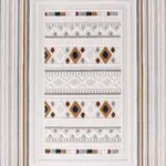 Montejo Çerçeveli Multi Polyester Pamuk Tabanlı Makine Halısı