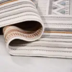 Montejo Çerçeveli Multi Polyester Pamuk Tabanlı Makine Halısı - Görsel 4