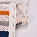 İscar Çizgili Multi Polyester Pamuk Tabanlı Makine Halısı - Görsel 3