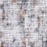 Portici Modern Gri Viskon ve Akrilik Kaydırmaz Tabanlı Makine Halısı