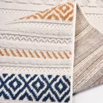 Lioni Modern Bej Polyester Loop ve Sisal İplikli Makine Halısı - Görsel 6