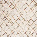 Nusco Modern Bej Polyester Loop ve Sisal İplikli Makine Halısı