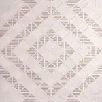 Lapio Geometrik Bej Polyester Loop ve Sisal İplikli Makine Halısı