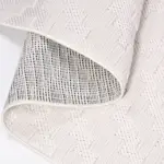 Orneta Modern Krem Polyester Loop ve Sisal İplikli Makine Halısı - Görsel 3