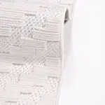 Orneta Modern Krem Polyester Loop ve Sisal İplikli Makine Halısı - Görsel 5