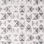 Cardito Modern Beyaz Polyester Loop ve Sisal İplikli Makine Halısı