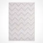 Zungoli Modern Krem Polyester Loop ve Sisal İplikli Makine Halısı - Görsel 2