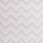 Zungoli Modern Krem Polyester Loop ve Sisal İplikli Makine Halısı