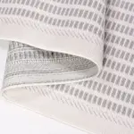 Ferregne Modern Krem Polyester Loop ve Sisal İplikli Makine Halısı - Görsel 3