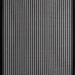 Accadia Geometrik Siyah  Polyester Loop ve Sisal İplikli Makine Halısı