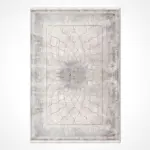 Stulpe Klasik Göbekli Bej Viskon ve Akrilik Makine Halısı - Görsel 2