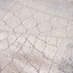 Stulpe Klasik Göbekli Bej Viskon ve Akrilik Makine Halısı - Görsel 5