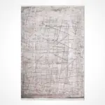 Much Modern Bej Viskon ve Akrilik Makine Halısı - Görsel 2