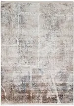 Nittum Modern Krem Viskon ve Akrilik Makine Halısı