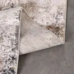 Nittum Modern Krem Viskon ve Akrilik Makine Halısı - Görsel 3