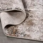 Nittum Modern Krem Viskon ve Akrilik Makine Halısı - Görsel 4