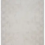 Ahun Çerçeveli Bej Akrilik Makine Halısı